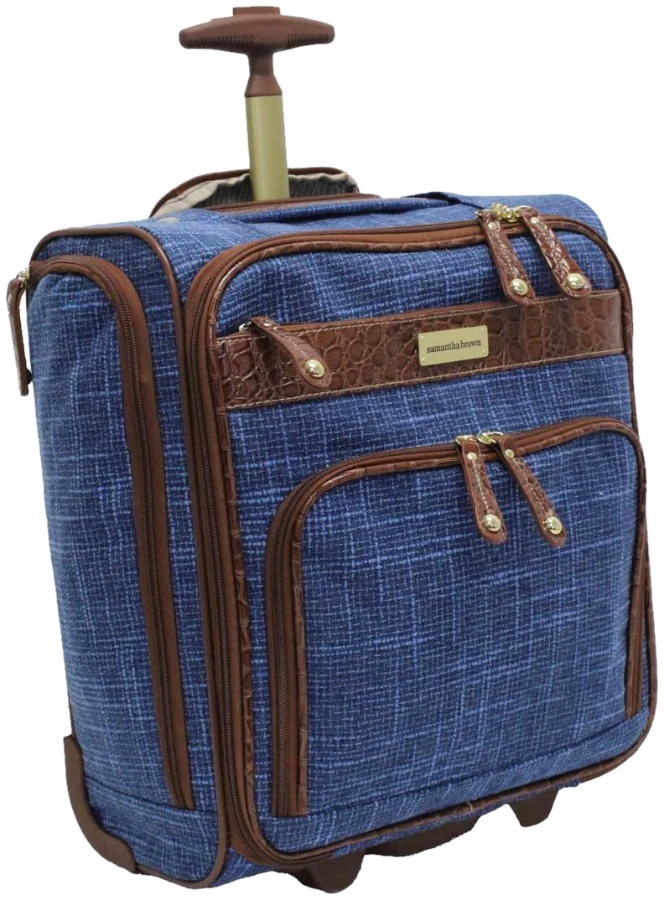 Samantha Brown Vintage Tweed Underseater in blue tweed